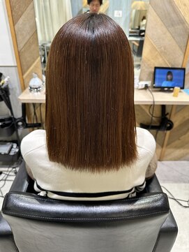 フリーラ 横浜(freera) 髪質改善サラサラプレミアムストレート大人ガーリー韓国ボブ横浜