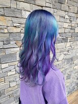 ブラン(Le BLANC)&nbsp;【下地　由美】派手髪ユニコーンカラー