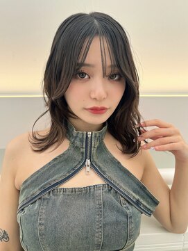 プール(POOL) 【TAISEI】顔周りが可愛いカット＋透明感グレージュカラー