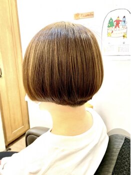 【完全個室×女性専用】美容師歴の長い女性スタイリストのみ在籍!骨格に合わせた似合わせショートStyle♪