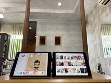 ファブ アパートメント(FAB apartment)の雰囲気（タブレットで色々なコンテンツをお楽しみになれます♪）