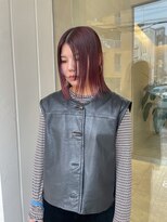 チクロヘアー(Ticro hair) @nkkn15 cassis brown