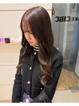 ヘアーメイクチック(HAIR MAKE CHiC) チョコレートブラウンシールエクステ