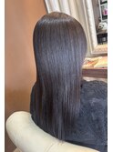 エイジングヘアにも◎ヘアエステ+ツヤ美髪カラー