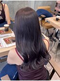 光のあたり方で変わるディープパープル