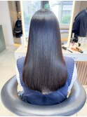 ボブショートボブ縮毛矯正ベージュグレージュ門前仲町