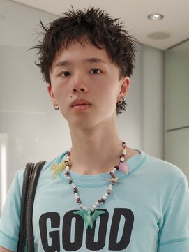 ラパンセヴェールメンズ 栄(LA PENSEE VERT MEN'S) ルーズショートパーマ