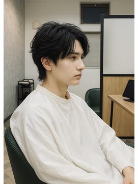 毛流れセンターパート☆