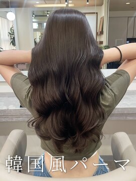 アミー 銀座(Ammy) #韓国風パーマ #コテ巻き風パーマ #ロングパーマ #パーマ