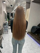 キング 心斎橋店(K!ng)&nbsp;レイヤーカットブリーチなしダブルカラーインナーカラー韓国