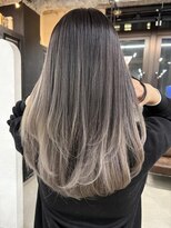 キラ 渋谷(KILLA) エアタッチバレイヤージュ/ダブルカラー/白髪ぼかし/担当小林完