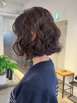 アイティーバイアルバム 下北沢店(IT by ALBUM)&nbsp;ミディアムボブ顔周りレイヤー大人ガーリー _ba574481