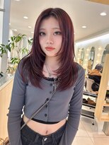 ヴァンカウンシル 金山(VANCOUNCIL kanayama)&nbsp;レイヤースタイル×ワインレッド　SH28