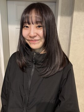 ゼスト クレス(ZEST Cres) 【立川cres小山】レイヤーカット アッシュラベンダー