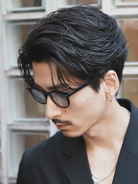 フィフス 神南(fifth) メンズパーマニュアンスパーマフェザーパーマセンターパート