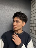 爽やかアップバング 大人男子 黒髪 ビジネスヘア 社会人オススメ