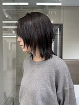 ゴートゥデイ 福岡大名Bellus店(GO TODAY) ウルフレイヤー/ウルフカット/中性ウルフ/ハッシュカット