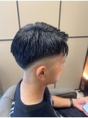 スキンフェード七三