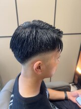 ラシンバン オム(LashinVan HOMME)&nbsp;スキンフェード七三