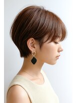 リノ(LINO)&nbsp;40代50代耳かけショートボブ/白髪ぼかし
