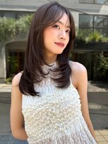 イヴォーク トーキョー(EVOKE TOKYO)&nbsp;ミディアムレイヤー結べるレイヤー髪質改善ハイレイヤー