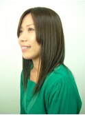 ツヤツヤストレート