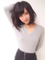 ノアーズアーク(NOAH'S ARK)&nbsp;【大人可愛い】暗髪ニュアンスパーマ♪【NOA/八王子】