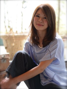 マリオ ヘアー デザイン(MARIO HAIR DESIGN) MARIO☆艶グラロング