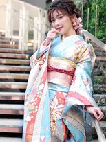 ゲッカビジン(GEKKABIJIN)&nbsp;レンタル振袖FS-27 50000円《東京着物レンタル/六本木月下美人》