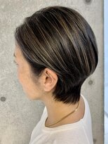 スウィープ 平尾(sweep)&nbsp;白髪活かし！コントラストハイライトで脱白髪染めカラー