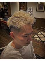 ヒロギンザバーバーショップ 神楽坂店(HIRO GINZA BARBER SHOP)&nbsp;フェードモヒカン