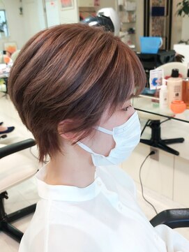 ノーマジーン(Norma jean) 大人可愛い20代30代40代小顔ショコラアッシュ大人ショートボブ