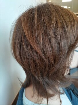 ヘアアンドスパ アイリス hair&spa Iris 【南鳩ヶ谷1分☆30代からの本格サロン】ウルフレイヤー
