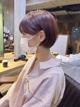 アワー(OUr-) ナチュラルオレンジ、丸みショート