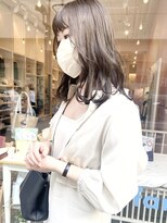 クイントネオリーブ 自由が丘正面口店(quint:neolive)&nbsp;ミディアム × アッシュグレージュ