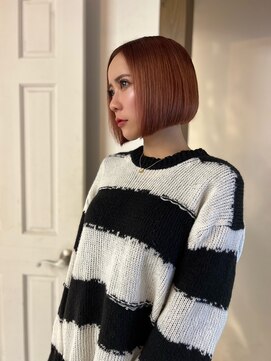 ジャンクス 千葉(junks) グレージュカラー/シルキーベージュ/艶髪ボブ[千葉/千葉中央]