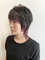 ピュアソウル(Pure Soul) ニューヨークドライカット×ウルフショート×インナーカラー