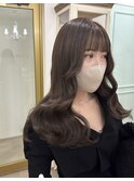 ケアカラーでできるくすみブラウン、赤みなしブラウン