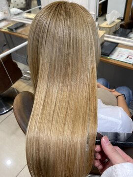 ネオリーブアイム 横浜西口店(Neolive aim) 後ろ姿マイナス10歳☆超音波ケア髪質改善 艶髪 【横浜】