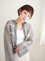 ジュール 銀座(Joule)&nbsp;ミディアムヘア/斜めバング/グレージュカラー/銀座