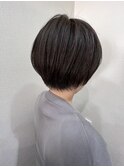 大人可愛い！丸みショート！ベイクドカラー！十条！