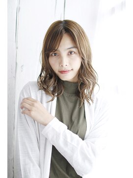 シュシュット(chouchoute) 韓国ボブレイヤーロンググレーベージュ黒髪質改善前髪パーマ/067