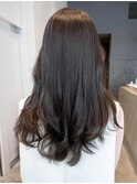 ハイライトグレージュ_グレーベージュレイヤーロング_ba465531