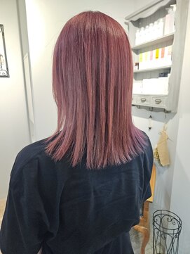 ヘア ケア ディエイチケー(HAIR CARE DHK) ピンク系ヘアカラー