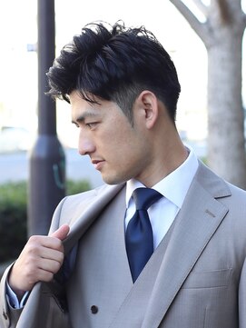 ノイセル 心斎橋(Noisyle) ビジネス七三かきあげ2ブロック