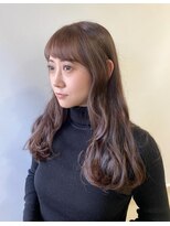 ハートボックス 四谷店(Heart box) 肌色も髪色も透明感引き出すヌーディーラベンダーグレージュ