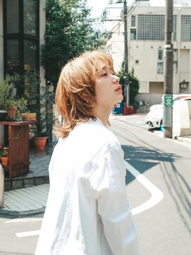 らふる シアーベージュ マッシュウルフ