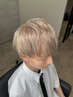 カット&アディクシーダブルカラー&2STEP AMASIA TREATMENT