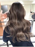 ハイライトバレイヤージュダブルカラーケアブリーチ30代40代
