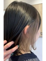 アズールサン 草加西口店(azule-sun)&nbsp;イヤリングカラー、グレージュカラー,ケアブリーチ【草加】